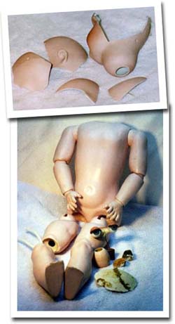Bisque Head Doll Restoration